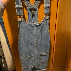 Overall Jean dress Size Large